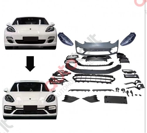 Panamera 971 TURBO S bamperis su žibintais skirtas 2009-2017